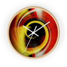 Load image into Gallery viewer, &quot;Temporal Vortex 10R&quot; 10&quot; Fine Art Wall Clock