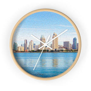 "America's Finest City" 10" Fine Art Wall Clock