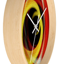 Load image into Gallery viewer, &quot;Temporal Vortex 5&quot; 10&quot; Fine Art Wall Clock