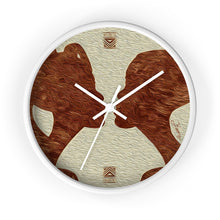 Load image into Gallery viewer, &quot;African Couple Profile 1&quot; 10&quot; Fine Art Wall Clock