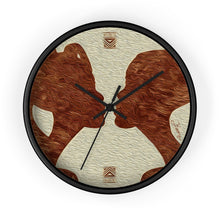 Load image into Gallery viewer, &quot;African Couple Profile 1&quot; 10&quot; Fine Art Wall Clock