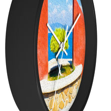 Load image into Gallery viewer, &quot;Tranquil Surroundings&quot; - Manzanillo, Colima 10&quot; Fine Art Wall Clock