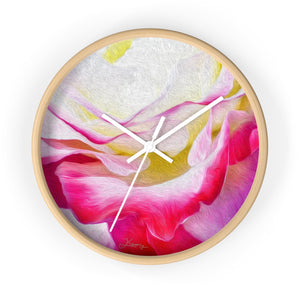 "Never Ending Layers" 10" Fine Art Wall Clock