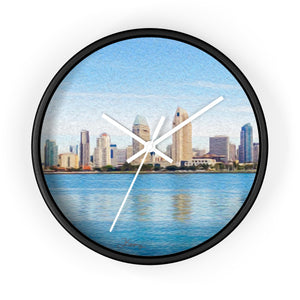 "America's Finest City" 10" Fine Art Wall Clock