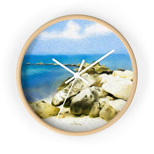 Load image into Gallery viewer, &quot;The Jetty at Seven Mile Beach&quot; 10&quot; Fine Art Wall Clock