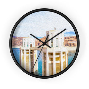 "Hoover Dam 1" 10" Fine Art Wall Clock