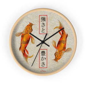 "Asian Reflections 7" 10" Fine Art Wall Clock