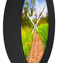 Load image into Gallery viewer, &quot;The Path That Lies Ahead&quot; 10&quot; Fine Art Wall Clock